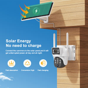 Nueva Cámara PTZ V380 MAX con Energía Solar, 6MP, IP65, con Detección de Movimiento y Audio Bidireccional - Product Image 4