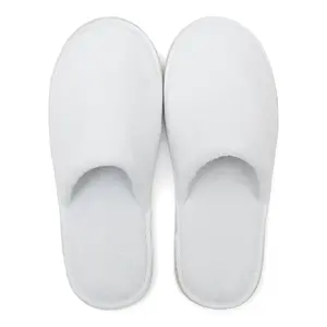Grosir sandal Spa sekali pakai murah MOQ rendah sandal Hotel bordir sekali pakai atau stok Logo khusus