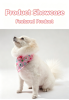 Collier bandana réglable pour chien, écharpe pour animal de compagnie en polyester imprimé, écologique pour chiens de petite et grande taille, plusieurs motifs disponibles