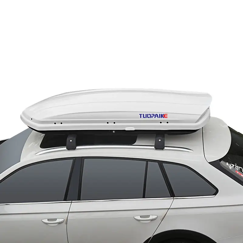 Car roof box black off-road vehicle SUV vehicle trunk white ABS factory direct sales large capacity 700L