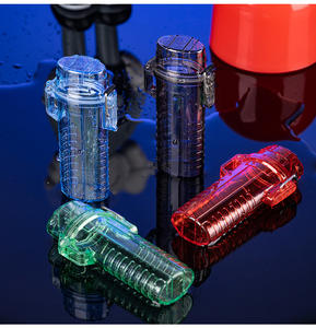 풀 사이즈 라이터 J6 용 다기능 방수 투명 라이터 케이스 커버 홀더 - Product Image 5