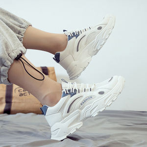 SFS รองเท้าผู้ชายรุ่นใหม่รองเท้าตาข่ายระบายอากาศได้ดีรองเท้าวิ่งแบบสบายๆรองเท้าสเก็ตบอร์ดพื้นหนาเพิ่มความสูง - Product Image 4