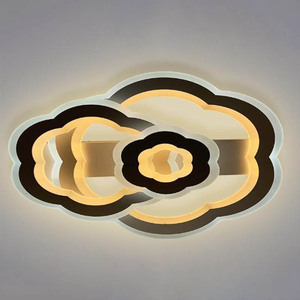 Bán buôn LED Xoắn Ốc Đèn trần mờ điều khiển từ xa có thể điều chỉnh hình học thiết kế 3D trang trí LED Đèn Trần - Product Image 4