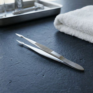 Pinces à éclats droites super fines BK Industries 11,5 cm, poignée moletée argentée, certifiées CE, instrument chirurgical dentaire de classe I 12 - Product Image 5