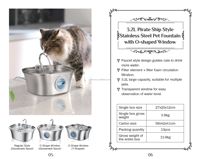Produits pour animaux de compagnie pas chers Fontaine à eau automatique pour chat 3,2 L Mangeoire à eau silencieuse Bol Charge USB Distributeur électrique automatique Bouteille d'eau pour animaux de compagnie