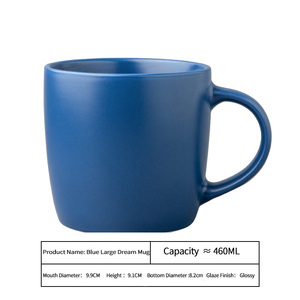 Tazza da Caffè in Ceramica Big <span class=keywords><strong>Dream</strong></span>, Grande Capacità, Perfetta per Caffè, Tè e Bevande Calde - Product Image 4