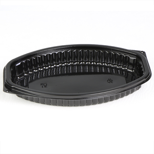 Fiambrera desechable termoformada anticompresión sin deformación, almuerzos empaquetados en la oficina, contenedor de alimentos desechable para cafetería - Product Image 2