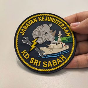 ป้ายยางนูน 3 มิติ แบบกำหนดเอง ทำจาก PVC ซิลิโคน  พร้อมแถบเวลโคร สำหรับติดเสื้อผ้า - Product Image 3