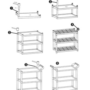 Carrito de Comida de Tres Niveles con 4 Ruedas Giratorias, Fácil de Montar, Carrito de Servicio para Hotel, para Comedor - Product Image 1