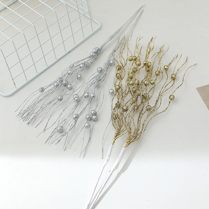 Agujas de <span class=keywords><strong>Pino</strong></span> Artificiales al por Mayor, Decoraciones de Frutos Rojos Navideños, Accesorios y Adornos de Frutos de Invierno - Product Image 5