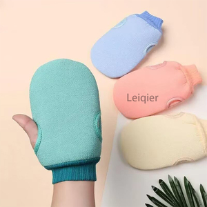 Guantes Exfoliantes con Logotipo Personalizado, Guante de Limpieza Corporal para Ducha, Elimina la Piel Muerta, Guantes de Baño, Exfoliante para Ducha - Product Image 5