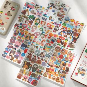 Pegatinas holográficas especiales con diseño lindo, etiquetas con forma bonita de película láser, calcomanías de ídolos Kpop, pegatinas autoadhesivas pre-cortadas para tarjetas Goo - Product Image 4