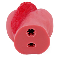 LUUK En gros Masturbateur masculin réaliste en forme de fesses de cheval, à double orifice (anal et vaginal), avec grande poche vaginale artificielle pour hommes