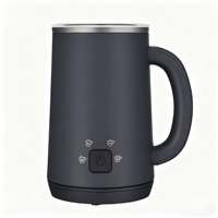 Mousseur à lait automatique SMF-800 certifié qualité, design écologique, capacité 280 ml, forme bouilloire pour usage domestique en cuisine