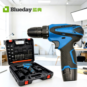 <span class=keywords><strong>Perceuse</strong></span> sans fil au lithium-ion 12V, tournevis électrique multifonctionnel, compatible avec la batterie Makitaa, CE RoHS - Product Image 1