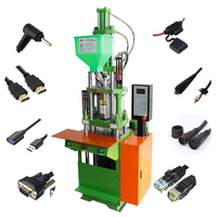 Máquina de Moldeo por Inyección PLC Vertical Tai Zhu TZ-200ST Versión Componente SR para Materiales de PVC/PET