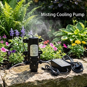 Sistema di raffreddamento a nebulizzazione con pompa da 9 m <span class=keywords><strong>per</strong></span> irrigazione serra, kit <span class=keywords><strong>per</strong></span> giardinaggio - Product Image 3