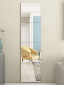 30cm Acrylic <b>Mirror</b> Wall Sticker Self-Adhesive <b>Mirror</b> for Dressing <b>Mirror</b> Sticker Can Be Attached to the Wall - Product Image 4