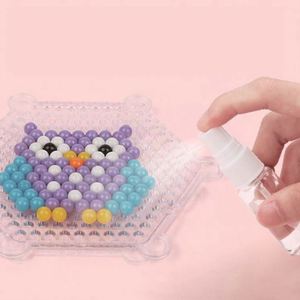 2400pcs DIY Magic <b>Beads</b> <b>Set</b> Educational Plastic Box Playdough & Slime Toy for Kids Unisex Puzzle & Crafts - Product Image 1