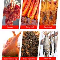 Four à fumer pour viande de poisson, bacon, saucisse, machine à fumer les aliments, vente chaude