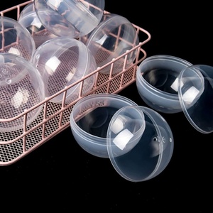 Capsules vides pour jouets 32mm 45mm 60mm 65mm 75mm 100mm, billes en plastique pour distributeurs automatiques, jouets en capsules en gros, billes transparentes - Product Image 4
