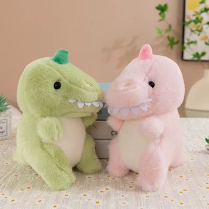 Lindo Peluche de Dinosaurio de Dibujos Animados, Suave Almohada de Peluche de Dinosaurio para Dormir, Muñeco para Máquina de Arcade, Premio, Listo para Enviar, Productos en Stock, <span class=keywords><strong>Comprar</strong></span> - Product Image 5