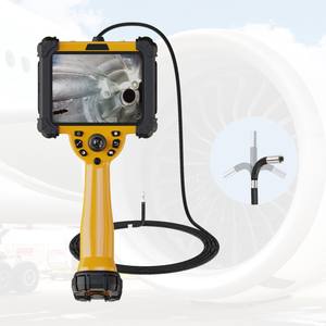 360 °   Endoscope flexible 1080P HD étanche IP67 avec source de lumière LED pour l'inspection des pales et des aubes de compresseur - Product Image 6