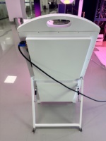 Écran LED publicitaire portable pour magasin en plein air, écran LED mobile pour publicité, 480*960mm