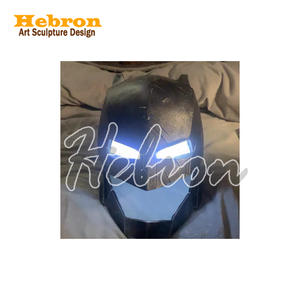 Masque de casque Batman Black <span class=keywords><strong>Knight</strong></span> repuissé, série dommages de combat, accessoire de costume de super-héros pour jeu de rôle, Halloween, festival, événement - Product Image 5