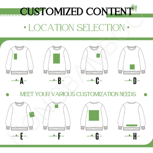 280gsm 2026 Brand New Unisex Solid-color Cotton Eco-Friendly Embroidered Pullover Sweatshirt with O-Neck Collar - Product Image 5