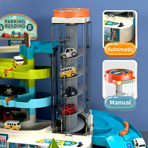 Jeu d'aventure pour enfants : Volant <span class=keywords><strong>de</strong></span> <span class=keywords><strong>voiture</strong></span> pour garçons, puzzle <span class=keywords><strong>de</strong></span> construction <span class=keywords><strong>de</strong></span> parking, circuit <span class=keywords><strong>de</strong></span> voitures, casse-tête - Product Image 4