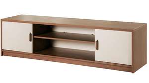 Meuble TV salon ensembles de meubles long bois noir en bois médias divertissement banc de sol Table télévision TV support Table - Product Image 2