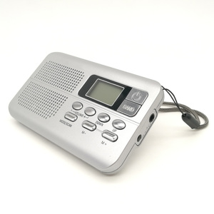 KK-D1218 Radio <span class=keywords><strong>Portatile</strong></span> Tascabile FM AM Sottile in Plastica con Display Digitale, Altoparlante Integrato e Sveglia - Product Image 6