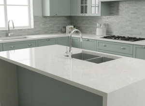 Dalles de quartz vietnamien jaune citron, grandes dalles modernes pour hôtels, hôpitaux, salles de bain, cuisines, plans de travail de salle de bain, conception de modèle 3D - Product Image 6