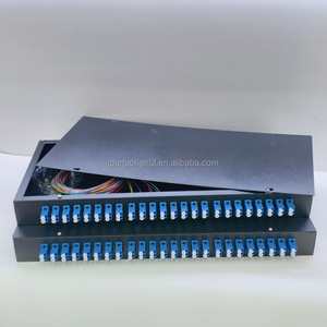 Caja Terminal de Fibra Óptica de 1U y 24 Puertos LC Dúplex de 48 Núcleos para Montaje en Rack ODF, Precio de Fábrica - Product Image 6