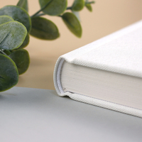 Doublure en tissu de haute qualité livre décoratif à la mode impression personnalisée Journal à couverture rigide livres Service d'impression personnalisé
