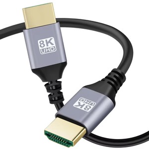 Cable HD2.1 UHD Compatible con 8K 60Hz 4K 120Hz <span class=keywords><strong>ARC</strong></span> HDCP 48Gbps de Alta Velocidad HDR, Cable de Video Ultrafino para Laptop, PC, Monitor, <span class=keywords><strong>PS4</strong></span>/5, HDTV - Product Image 5