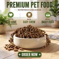Nouveau produit enrichi en pollen d'abeille, sans céréales, 100% naturel, riche en nutriments, biscuits secs pour chats et chiens