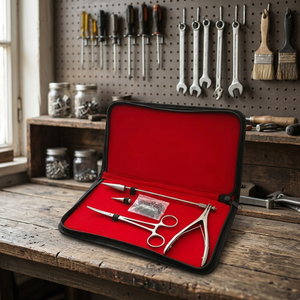 Kit professionnel d'accessoires de perçage d'oreilles en métal pour soins personnels - Product Image 3