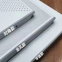 Panneau de Plafond en Aluminium Revêtu, Moderne, Ignifuge et Anti-Corrosion avec Garantie de 5 Ans pour Intérieurs Commerciaux, Bureaux, Centres Commerciaux et Hôpitaux