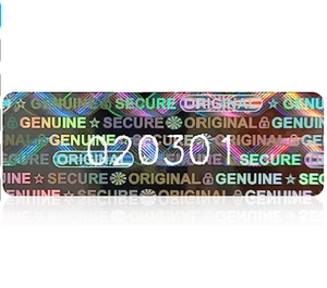 Tùy chỉnh <span class=keywords><strong>laser</strong></span> ba chiều nhãn minh bạch ba chiều Sticker nhãn thẻ an ninh ba chiều Sticker - Product Image 6