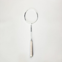 Raquette de badminton de qualité professionnelle carbone de haute qualité avec des options de dureté PU à pleine adhérence 22-24L BS contrôle de balle de tension
