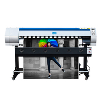 Impresora/Cortadora de Etiquetas de Inyección de Tinta Eco Solvente Macro Color MC-1600, Ancho de Impresión de 1.55m, Alta Velocidad, Automática, Alta Resolución
