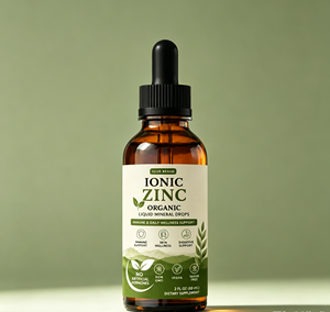 <span class=keywords><strong>Suplemento</strong></span> Dietético de <span class=keywords><strong>Zinc</strong></span> Iónico y Minerales Traza, Gotas Líquidas Orales de 60 ml, Apoya el Bienestar de la Piel, el Sistema Inmunitario y Digestivo para Adultos - Product Image 1