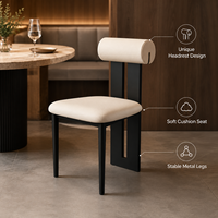 Moderner Holz-Esszimmerstuhl mit Weichem Polstersitz und Langlebigem Umweltfreundlichem Design für Restaurant Hotel Gewerbliche Nutzung
