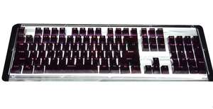 OSHID คีย์แคป104ปุ่มสำหรับแป้นพิมพ์เครื่องกล,ปุ่มกด PBT สีม่วงรูปเชอร์รี่ - Product Image 5