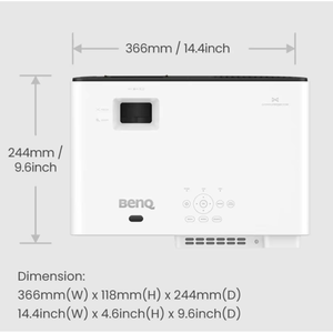 Paihao BenQ TH671ST 4K Laser Short Throw Smart <strong>Projector</strong> HIFI Stereo Speakers <strong>Built</strong>-<strong>in</strong> Android <strong>11</strong> 2.4G/5G WiFi Portable Home - Product Image 4