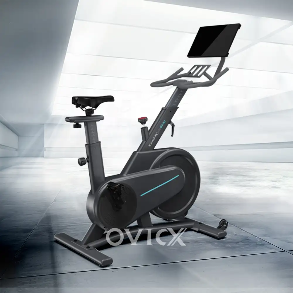 2020 전문 Q200X 접이식 스핀 자전거 화면 고정 회전 자전거 6kg 또는 6.5kg 플라이휠