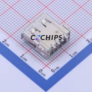 904-232A2031S10100 USB Connector SMD Connector ( Connector Type: Type-A )( Protocol Standard: USB 2.0 )( Gender: Female ) - Product Image 2