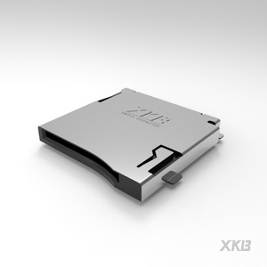 ขั้วต่อการ์ด Micro SD TF รุ่น XKTF-N02-N แบบ Push Push SMD 2 มม. มาตรฐาน ROHS สำหรับอุปกรณ์อิเล็กทรอนิกส์บนแผงวงจรพิมพ์ (PCB) ยี่ห้อ XKB Connection - Product Image 1